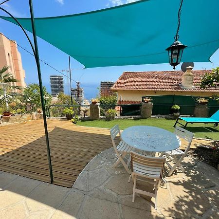 Maison Avec Jardin, Vue Mer Aux Portes De Monaco Beausoleil Bagian luar foto